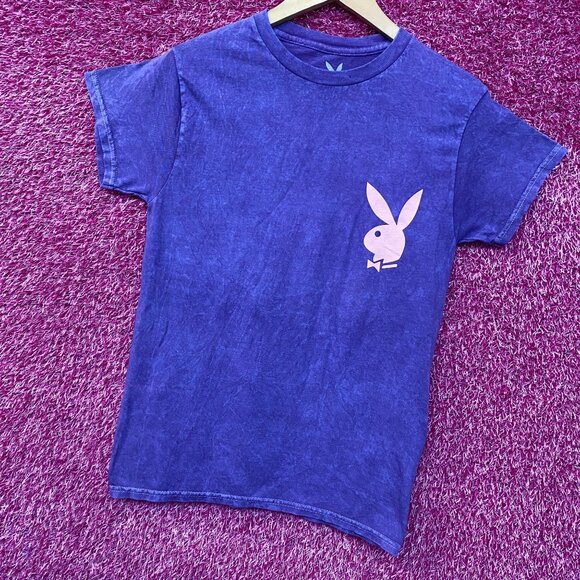 Playboy Logo retro Vtg Wash Size Small - Picture 2 of 5